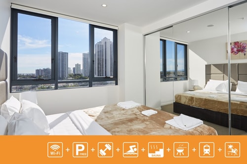 Comfort Central Gold Coast 2 Bedroom Apartment 0 Serain Residences