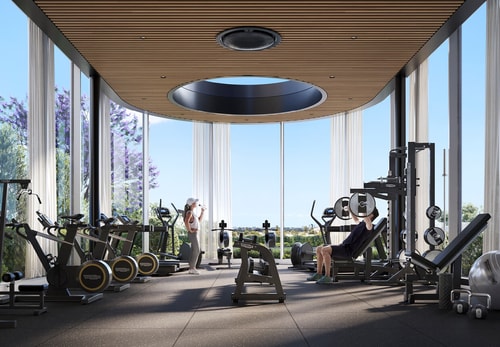 1 bedroom + study Apartment in south Melbourne 14 Serain Residences
