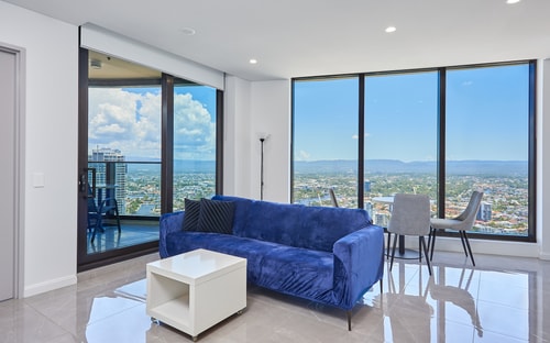 Beachside Level 40 1-Bedroom Apt at the Ocean 4 Serain Residences