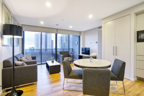 Two Bedroom Apartment with view In SurfersParadise 4 Serain Residences
