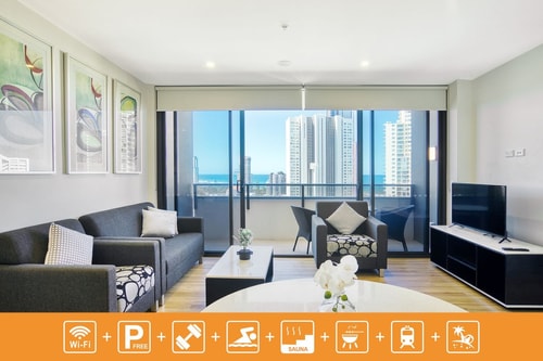 Two Bedroom Apartment with view In SurfersParadise 0 Serain Residences