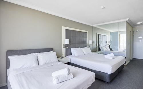 Comfy 2 double bed studio at Great Location 1 Serain Residences