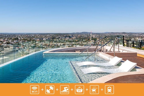 FV One Bedroom Apartment with Rooftop Pool access 0 Serain Residences