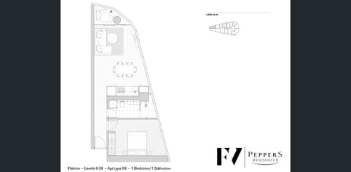 1 Bedroom Apartment with Parking in Valley 20 Serain Residences