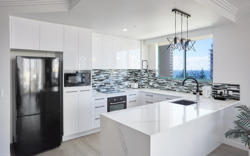 Sea view one-bedroom in central Crown building 5 Serain Residences