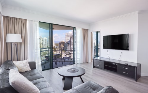 Sea view one-bedroom in central Crown building 3 Serain Residences