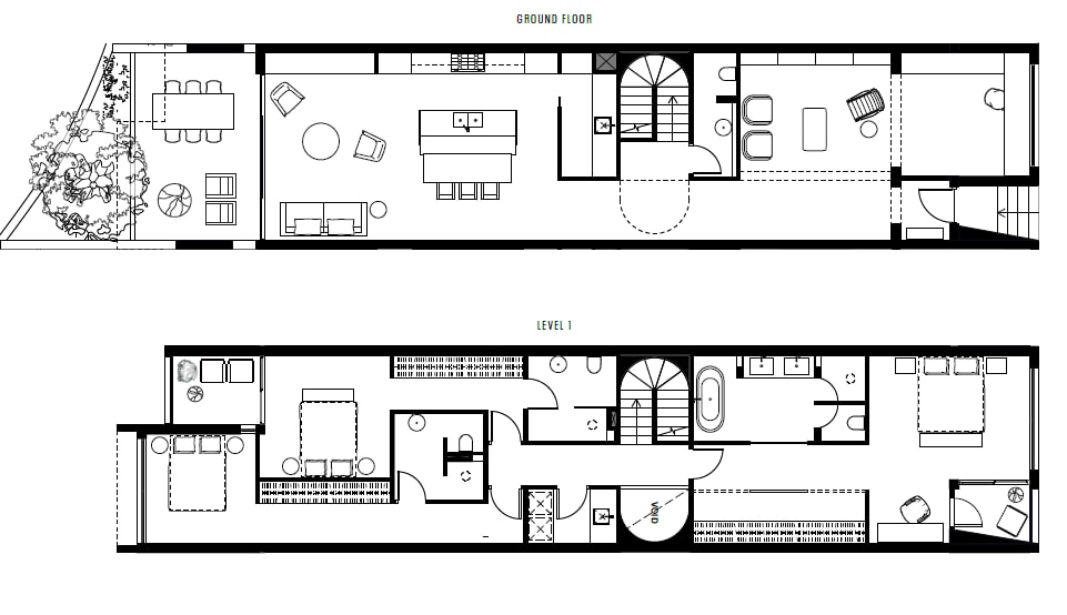 The William Townhouse in Sydney CBD Hyde Park 39 Serain Residences