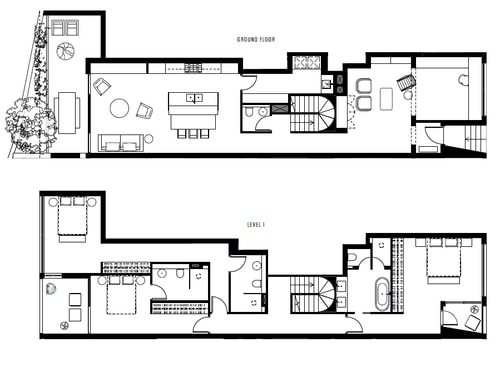 The Sandringham Townhouse in Sydney CBD Hyde Park 32 Serain Residences