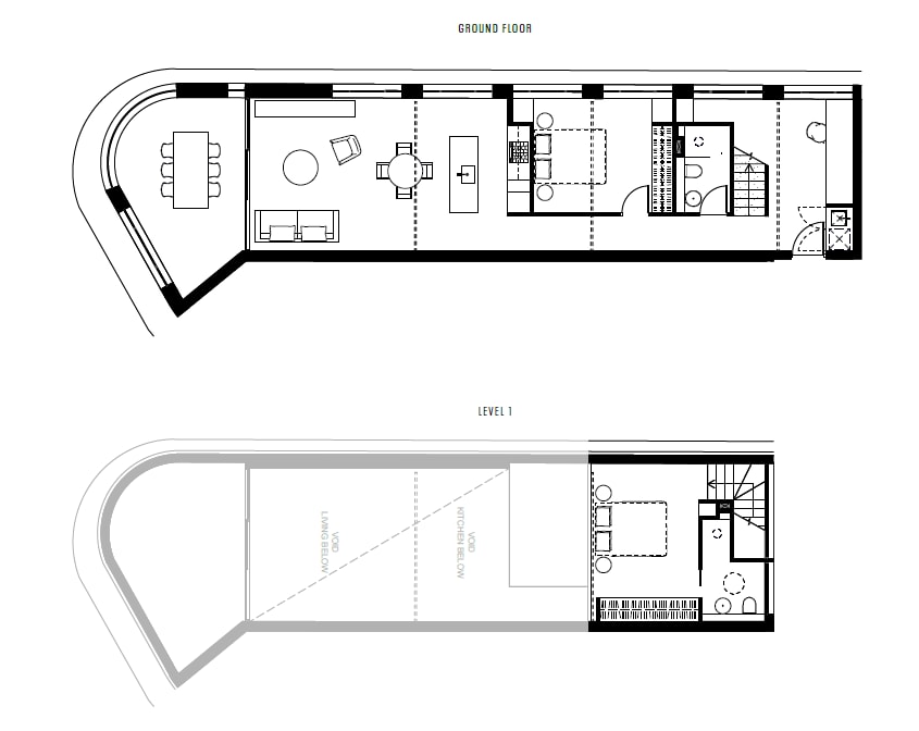 The Stanley Loft apartment in Sydney CBD Hyde Park 32 Serain Residences