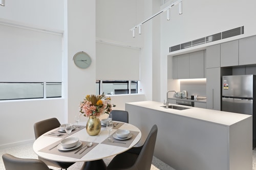 The Stanley Loft apartment in Sydney CBD Hyde Park 10 Serain Residences