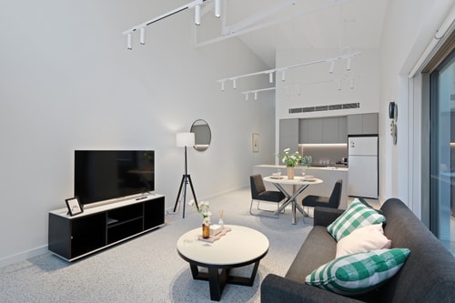 The Stanley Loft apartment in Sydney CBD Hyde Park 2 Serain Residences