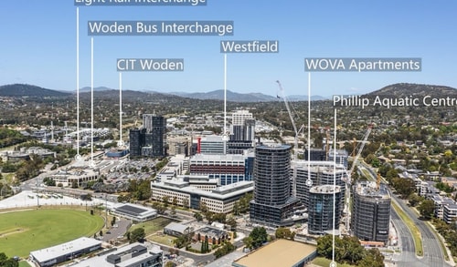 Modern 1 Bedroom Apartment in Philip Canberra 13 Serain Residences