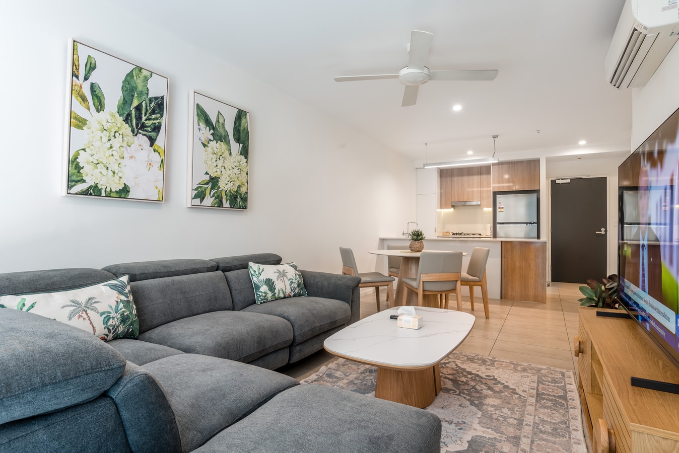 City-Center Cozy 2BDR Apartment with Parking 7 Serain Residences