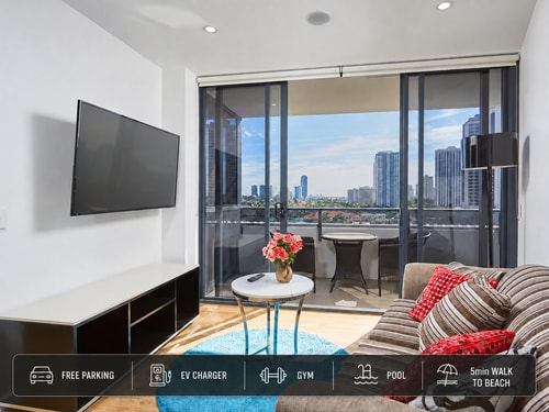 Comfort Central Gold Coast 2 Bedroom Apartment 0 Serain Residences