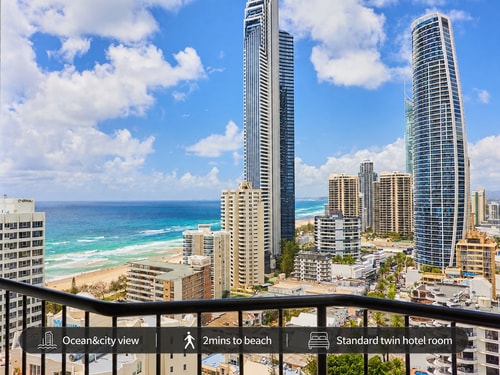Fantastic 2 Double-bed room 6-minute to Cavill Ave 0 Serain Residences