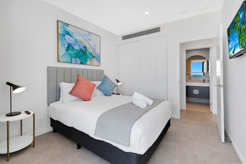 Stunning Water View 1BR  | Steps to Casino & Tram 6 Serain Residences