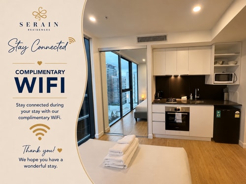 Central Located Cozy Studio in South Brisbane 5 Serain Residences