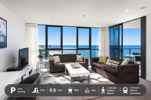 High Level 1BR | Stunning Ocean View | Beachside 0 Serain Residences