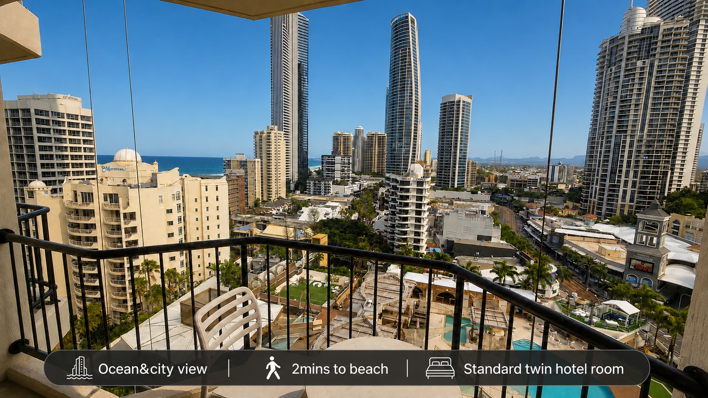 Private Hotel Room Near Beach | 3 Min Tram | Max 4 Serain Residences