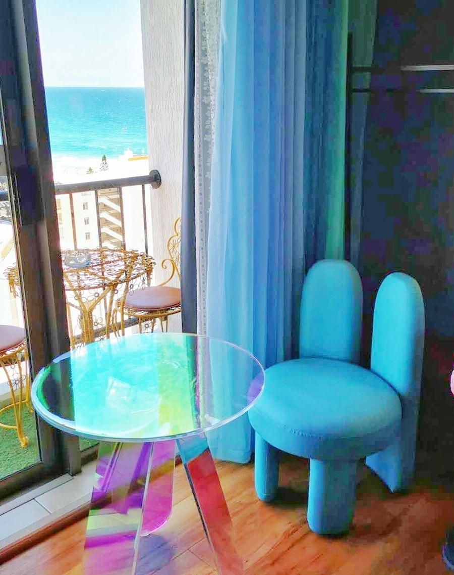 Blue Bunny-Eared Stay | Ocean View | 2min to Beach 10 Serain Residences