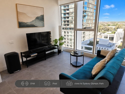 Olympic Park 1BR: Pool, Gym & Free Secure Parking 0 Serain Residences