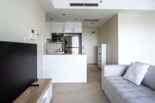Comfy 1BDR Apt 3 minutes to Train Station Burwood 8 Serain Residences