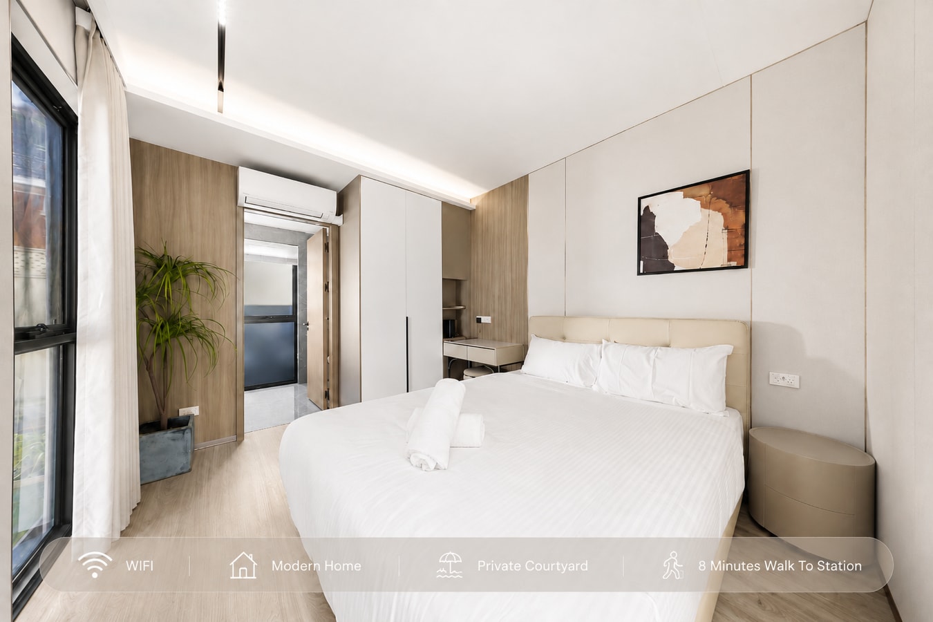 Inviting Modern Tiny Home 8 Min Walk to Station Serain Residences