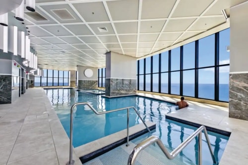 Level 40 Beachside Modern 1BR @ The Ocean Building 18 Serain Residences
