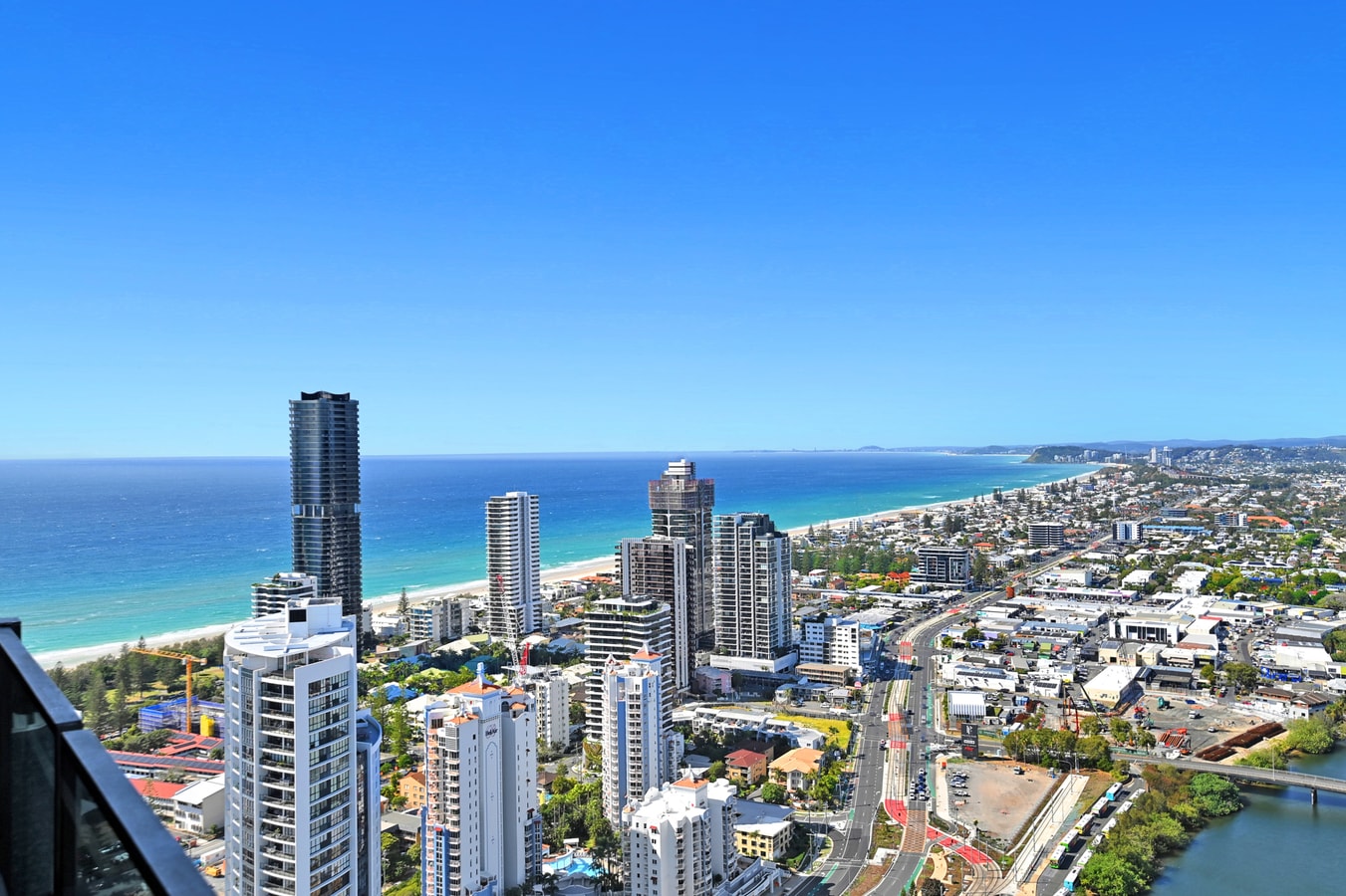 High Rise Ocean View 2BR with Parking By Casino 10 Serain Residences
