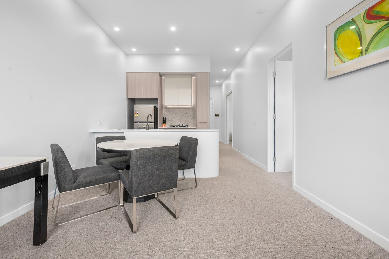Fresh 2BR Stay | Parking | 7min Walk to Tram 12 Serain Residences