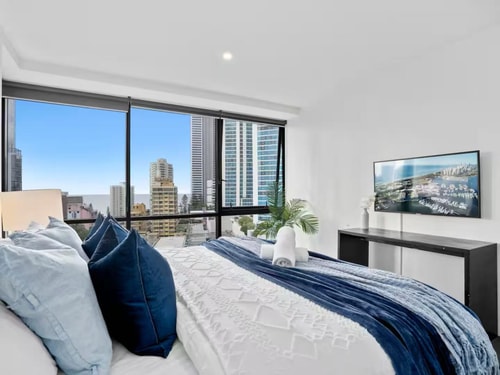 Modern 2BR Oasis with Pools, Gym & Secure Parking 5 Serain Residences