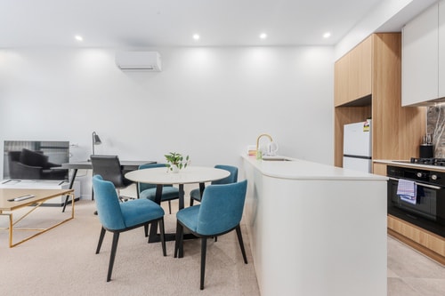 Charming 2BR Apartment | Walk to Tram | Parking 12 Serain Residences