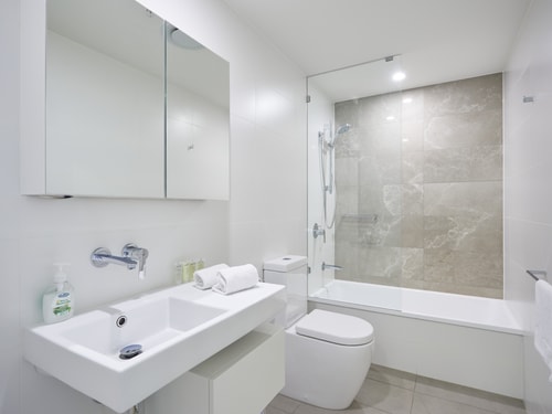 Comfy 2 Bedroom Apartment with Glimpse of Ocean 8 Serain Residences