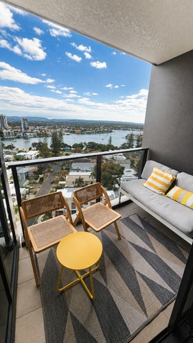 Water View Spacious 1 BR Apartment Close to Beach 5 Serain Residences