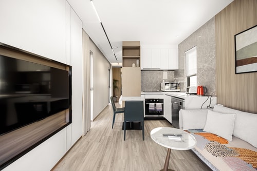 Inviting Modern Tiny Home 8 Min Walk to Station 1 Serain Residences