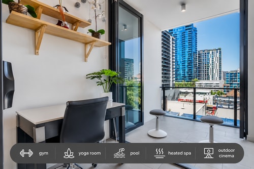 1 bedroom Home in Heart South Brisbane+Parking 0 Serain Residences
