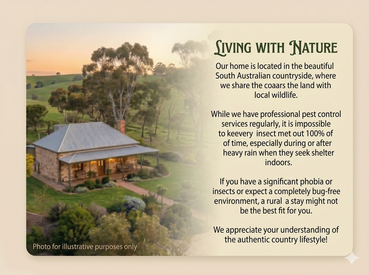 Comfy Studio 6 @ Blickinstal Barossa Valley 21 Serain Residences