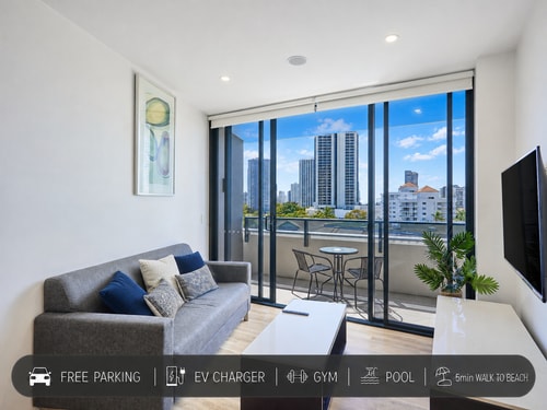 Comfy 2 Bedroom Apartment with Glimpse of Ocean 0 Serain Residences