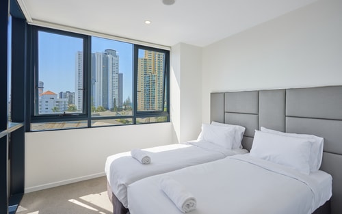 Comfy 2 Bedroom Apartment with Glimpse of Ocean 3 Serain Residences