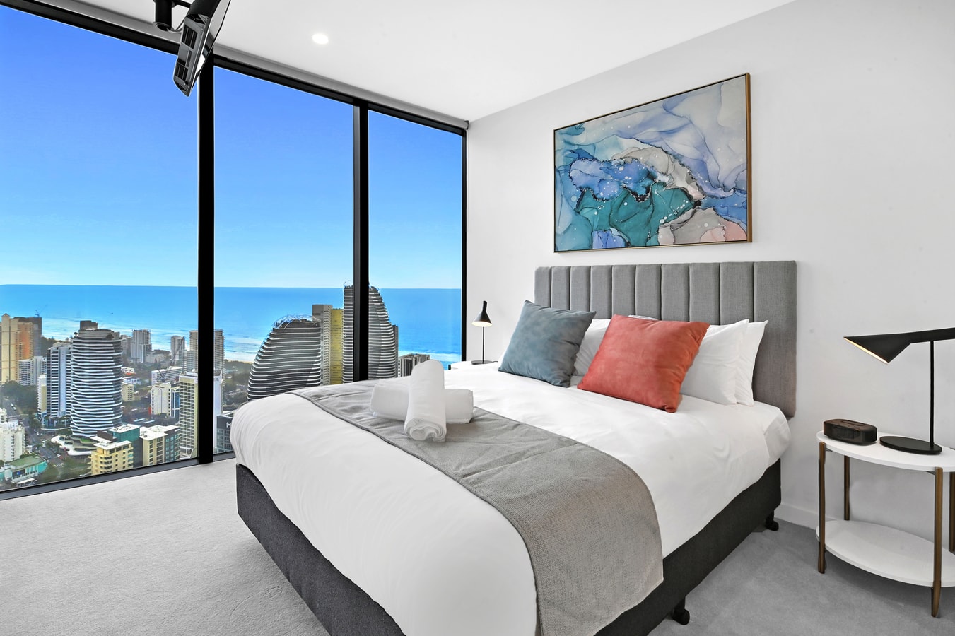 Casino-Side 2BR Ocean View | Walk to Beach/Tram 6 Serain Residences