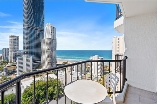 Cozy 2 Double-bed Hotel Room in Center Surfers 1 Serain Residences