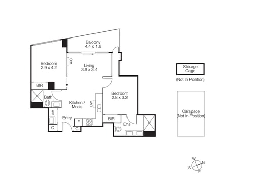 Ocean view modern 2 bedroom in St Kilda w/Parking 15 Serain Residences