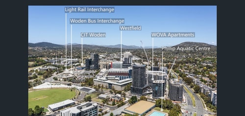 Modern 1-Bedroom Apartment | Phillip Canberra 6 Serain Residences