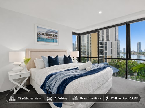Modern 2BR Oasis with Pools, Gym & Secure Parking 0 Serain Residences