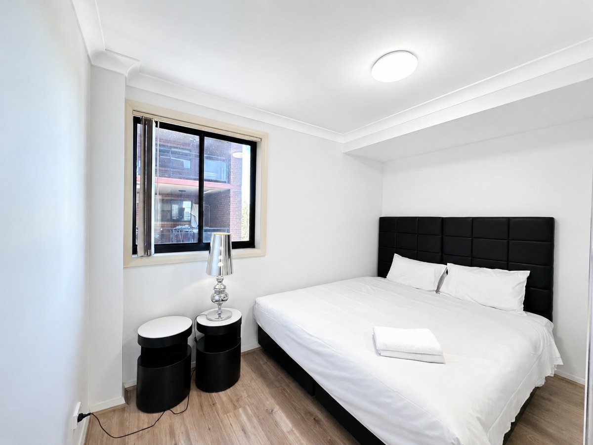 7 Min to Train: Central Parramatta 2BR + Parking 15 Serain Residences