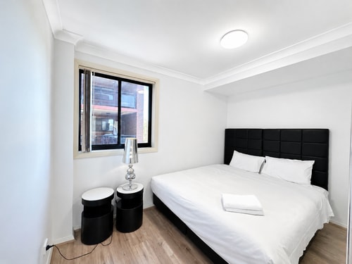 7 Min to Train: Central Parramatta 2BR + Parking 15 Serain Residences