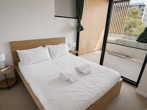 Comfy 2BR EV Friendly Stay | 7-Min Walk to Tram 0 Serain Residences