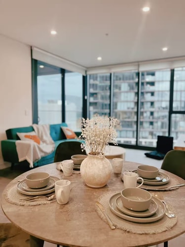 Stylish 1BR | Pool, Gym & Parking by Olympic Park 7 Serain Residences