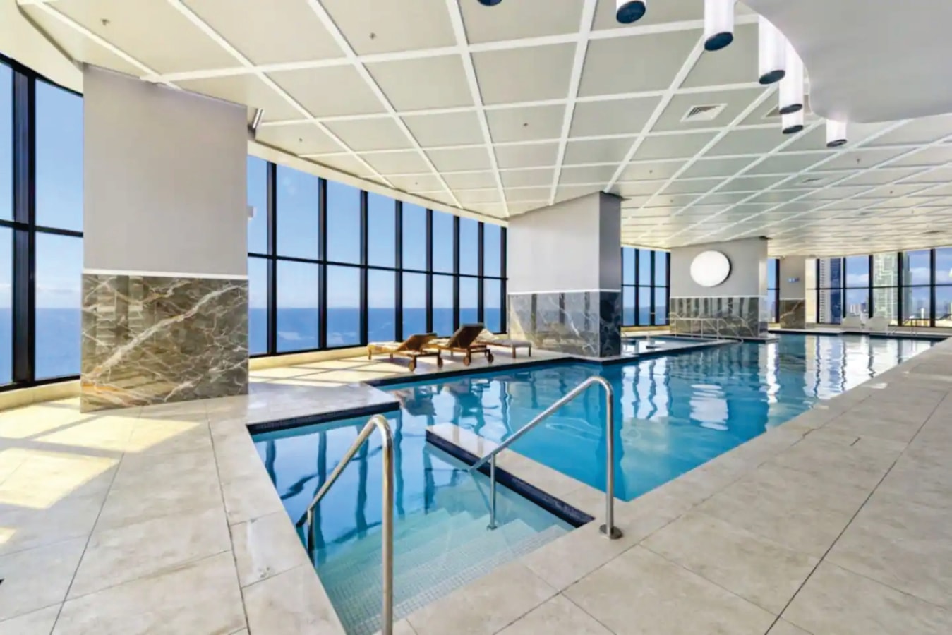 61 Floor Ocean View 2BR | Parking | Walk to Beach 19 Serain Residences