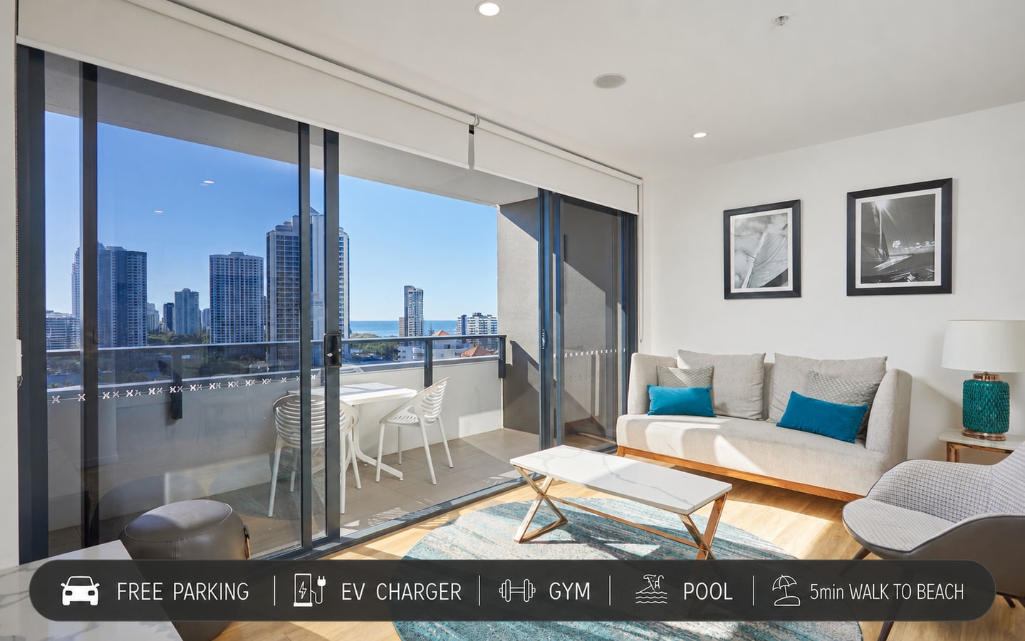 Cozy 2 bedroom apartment in Surfers Paradise Serain Residences